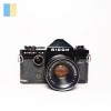 Ricoh Singlex TLS, Film SLR, Rikenon 50mm f/1.7 M42, Aparat Foto Vintage 1967, Obiectiv Luminos