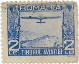 Timbrul aviatiei - avion, 1931 - 2L, NEOBLITERAT