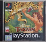 joc video vintage PS1 _ Tarzan _ Franta, 1999 _ Play Station , booklet inclus
