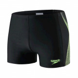 Sorturi inot Speedo PLACEMENT AQUASHORT AM BLACK/YELLOW