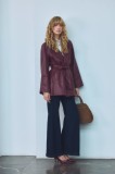 Answear.LAB geaca culoarea bordo, de tranzitie