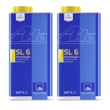 Cumpara ieftin Pachet 2 litri Lichid de frana ATE DOT4 SL6