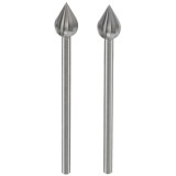 Proxxon 28724 - Set freze otel-wolfram-vanadiu 6 mm tija 2.35 mm 2 bucati