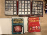 Colecție DeAgostini Comorile Păm&acirc;ntului &ndash; minerale, pietre semiprețioase, 3 tăvițe și reviste