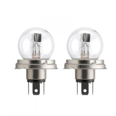 Pachet 2 Becuri Far R2 12V 45 40W Vision Philips (Blister)