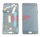 Display LCD Touchscreen cu Rama Lenovo Vibe P1, Negru, Original