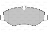 VALEO 301882 FIRST set placute frana,frana disc