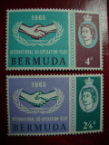 BERMUDA 1965 SERIE MH, Nestampilat