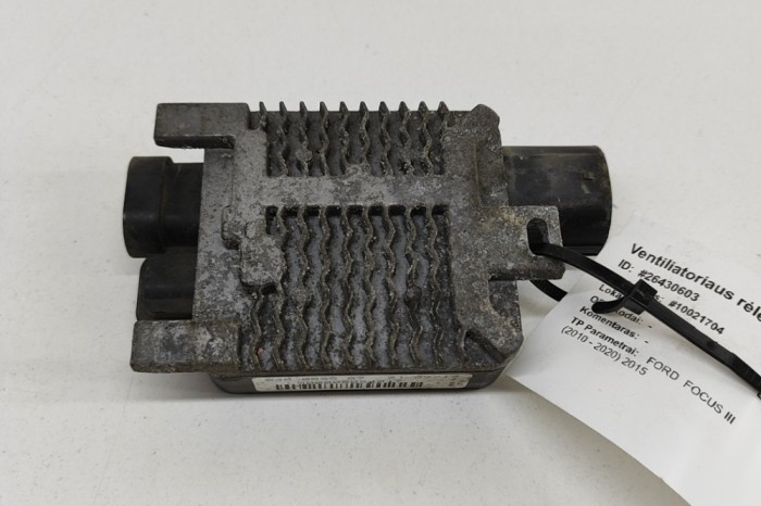 Releu ventilator FORD FOCUS III 2015 OEM: 940002907,940.0029.07 26430603