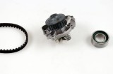Kit distributie + pompa apa Autobianchi Y10; Fiat Cinquecento, Panda, Punto, Seicento / 600, Uno; Lancia Y, Y10 Motor 1.0, 1.0 Cat, 1.1, dinti 104,