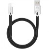 Cablu Date si Incarcare USB la MicroUSB McDodo Gorgeous CA-0834, 2.4A, 1 m, Negru