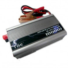 Invertor auto, 1000 W, 1 x ventilator, LED foto