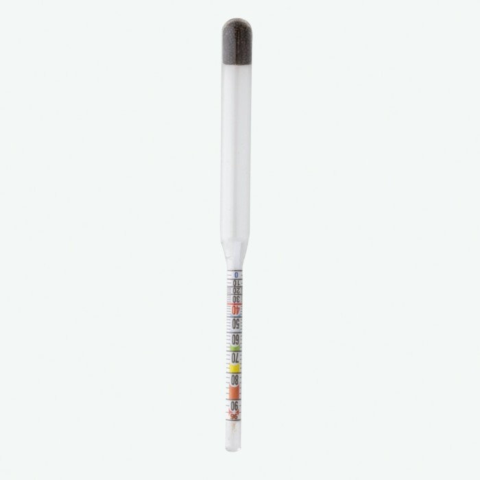 Alcoolmetru 0-96&deg;, Diametru: 10,5 mm Innovative ReliableTools