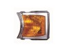 Lampa semnalizare fata SCANIA P/G/R/T, 2004-2018; P94-R144 (M114), 2005-2007, partea stanga=dreapta, DEPO, LED+P21W; rama argintie; fara soclu bec