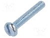 Surub UNC 2-56, o&amp;#355;el, lungime 12.7mm, cap rotund, pas filet {{Pas filet}}, KEYSTONE - 9356
