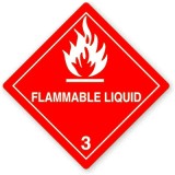 Eticheta Lichid inflamabil