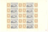 Romania.1967 Ziua marcii postale:Litografie-coala mica XR.560