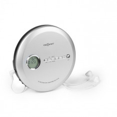 OneConcept CDC 100MP3, discman, cd player portabil, anti?oc, esp, microusb, argintiu foto