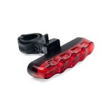 Lumina LED pentru bicicleta, Spate, 5 LED, 3 Functii, Rosie, ATU-084158, Oem
