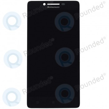 Lenovo A6000 Modul display LCD + Digitizer negru foto