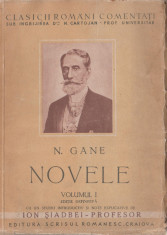 Nicu Gane - Novele (vol. I-II) foto