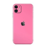 Cumpara ieftin Set Doua Folii Skin Acoperire 360 Compatibile cu Apple iPhone 11 - Wrap Skin Hot Glossy Pink, Oem