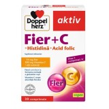 Fier + Vitamina C + Acid Folic Aktiv, 30 comprimate, Doppelherz