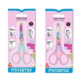 Cumpara ieftin Foarfeca scolara Mitama, cu grip, varfuri rotunjite