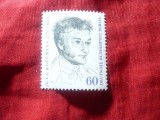 Serie 1 valoare Berlin 1972 - Personalitati 150 Ani Amadeus Hoffman -