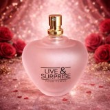 Apa de Parfum Live &amp; Surprise pentru Femei, 100 ml, Floral, Iasomie, Trandafir