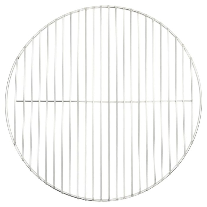 Grill pentru grătar rotund, &Oslash;47 cm, oțel inoxidabil 304