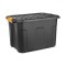 Cutie Depozitare, Model Rezistent, Capacitate 42L, Plastic, Negru