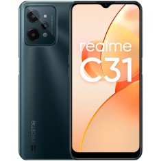 Telefon mobil Realme C31, Dual SIM, 4GB RAM, 64GB, 4G, Dark Green