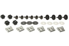Set fixare scut motor Audi A4 (B5/B6); Seat Exeo (3r); Skoda Superb (3u4); VW Passat (B5 (3b Gp)), Passat (B5 (3b)); motorizare diesel; set 27 buc, f
