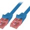 Patch Cord Ethernet Cat6 Albastru 0.5m