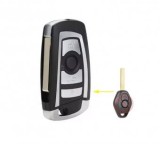 Cheie completa Topautochei&reg; pentru BMW E38 E39 E46 M5 X3 X5 Z3 Z4 EWS, stil briceag, 433 Mhz, Chip 7935, lamele HU92, Aftermarket