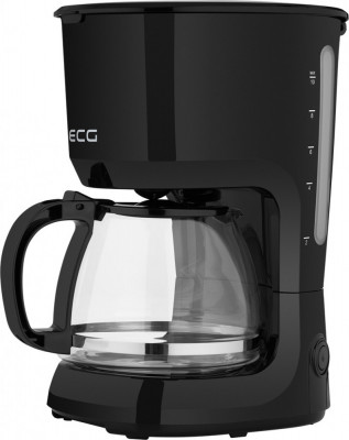 Cafetiera ECG KP 2116 Easy, 750 W, 1.25 L, 10 cesti, bol din sticla, filtru permanent foto