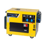 Generator insonorizat cu automatizare Stager, 4.2 kW, 3000 rpm, 392 g/kWh, autonomie 7.3 h, diesel, monofazat