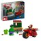 IRON MAN CU MOTOCICLETA SI HULK, LEGO 76287