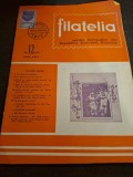 Revista Filatelia - Nr.12 Decembrie 1977 Anul XXVI
