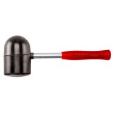 Ciocan de cauciuc 1250 g, 90 mm, cu maner metalic ergonomic