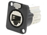 Panou Conector CAT6A Ecranat Feedthrough, Neutrik