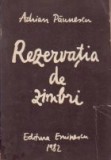 Rezervatia de zimbri - Versuri