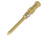 Pin tată aurit aliaj cupru nichelat 0,14-0,37mm2 10A