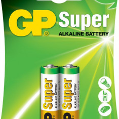 Baterie GP Batteries, Super Alcalina AA (LR6) 1.5V alcalina, blister 2 buc.
