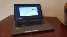 Laptop Toshiba ultrabook slim 14&amp;quot; i5-4600u 4gb SSD 256 gb PRET BUN ! foto