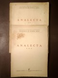 Analecta vol. II + III / 2 + 3 (Institutul de Istoria Artei; 1944, 1946)
