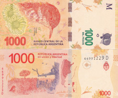 Bancnota Argentina 1 000 Pesos 2016 UNC foto