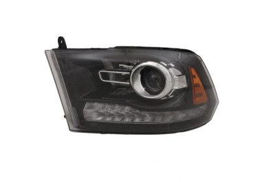 Far Ram 1500/2500/3500, 05.2012-2015, montare fata, stanga, cu lentile; cu indicator led; cu lumina de zi; cu lumina de parcare LED; Tip=USA; HB3+HiR foto