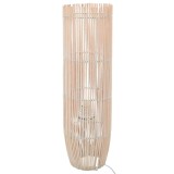 Cumpara ieftin Lampă de podea, alb, 61 cm, răchită, E27